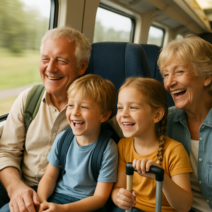 Reizen met kleinkinderen: tips voor ontspanning en plezier