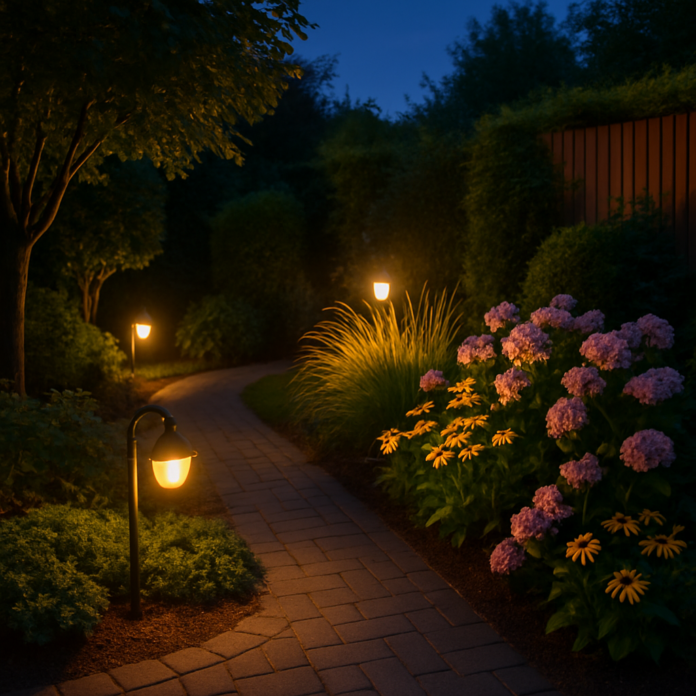 Tuinverlichting die sfeer creëert